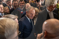Poland's PM Donald Tusk Reveals Ambitious 2025 Budget in Warsaw, Poland - 10 Feb 2025