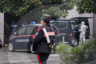 Milano - Rilievi dei Carabinieri RIS nel luogo dell&#x2019;omicidio di Jhoanna Nataly Quintanilla
Milano - Rilievi dei Carabinieri RIS nel luogo dell&#x2019;omicidio di Jhoanna Nataly Quintanilla