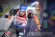 FOTOMONTAGE:Vorschau  zur Biathlon WM vom 12.02.-23.02 in Lenzerheide
