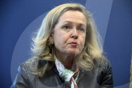 News conference of EIB President Nadia Calvino in Kyiv