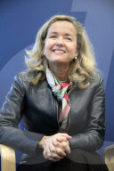 News conference of EIB President Nadia Calvino in Kyiv