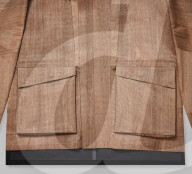 Fashion firm unveils jacket made of wood
