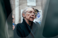 Elisabeth Borne visits an elementary school - Paris AJ
