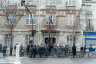 Elisabeth Borne visits an elementary school - Paris AJ
