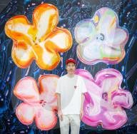 Flowers - Flora in Contemporary Art & Culture exhibition at the Saatchi Gallery, London, UK.