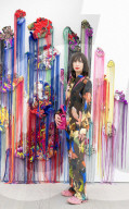 Flowers - Flora in Contemporary Art & Culture exhibition at the Saatchi Gallery, London, UK.