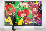 Flowers - Flora in Contemporary Art & Culture exhibition at the Saatchi Gallery, London, UK.