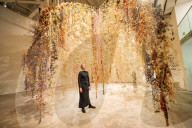Flowers - Flora in Contemporary Art & Culture exhibition at the Saatchi Gallery, London, UK.