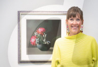 Flowers - Flora in Contemporary Art & Culture exhibition at the Saatchi Gallery, London, UK.