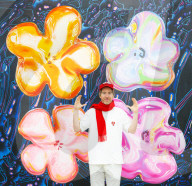 Flowers - Flora in Contemporary Art & Culture exhibition at the Saatchi Gallery, London, UK.