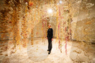 Flowers - Flora in Contemporary Art & Culture exhibition at the Saatchi Gallery, London, UK.
