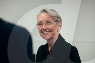Elisabeth Borne visits an elementary school - Paris AJ