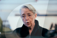Elisabeth Borne visits an elementary school - Paris AJ