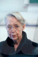 Elisabeth Borne visits an elementary school - Paris AJ