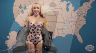 Sabrina Carpenter plays multiple roles in comedy sketch