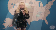 Sabrina Carpenter plays multiple roles in comedy sketch