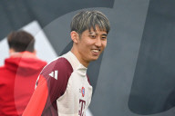Fussball Champions League   / Abschlusstraining 
Celtic FC - FC Bayern Muenchen 