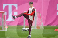 Fussball Champions League   / Abschlusstraining 
Celtic FC - FC Bayern Muenchen 