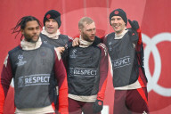Fussball Champions League   / Abschlusstraining 
Celtic FC - FC Bayern Muenchen 