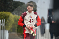 Fussball Champions League   / Abschlusstraining 
Celtic FC - FC Bayern Muenchen 