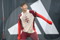 Fussball Champions League   / Abschlusstraining 
Celtic FC - FC Bayern Muenchen 