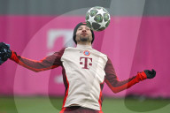 Fussball Champions League   / Abschlusstraining 
Celtic FC - FC Bayern Muenchen 