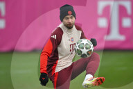 Fussball Champions League   / Abschlusstraining 
Celtic FC - FC Bayern Muenchen 