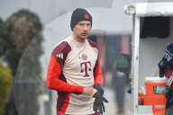 Fussball Champions League   / Abschlusstraining 
Celtic FC - FC Bayern Muenchen 