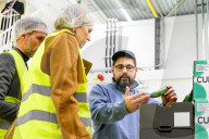 Adel: Zero Waste - Königin Maxima besucht das InstockMarket Food Rescue Cente in Diemen