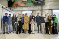 Adel: Zero Waste - Königin Maxima besucht das InstockMarket Food Rescue Cente in Diemen