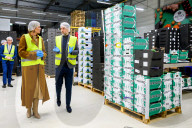 Adel: Zero Waste - Königin Maxima besucht das InstockMarket Food Rescue Cente in Diemen
