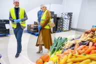 Adel: Zero Waste - Königin Maxima besucht das InstockMarket Food Rescue Cente in Diemen