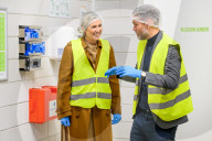 Adel: Zero Waste - Königin Maxima besucht das InstockMarket Food Rescue Cente in Diemen
