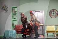 Fotoprobe zum Theaterstück Oma Trick im Schlosspark Theater in Berlin