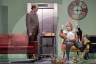 Fotoprobe zum Theaterstück Oma Trick im Schlosspark Theater in Berlin