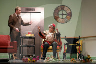 Fotoprobe zum Theaterstück Oma Trick im Schlosspark Theater in Berlin