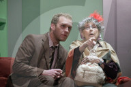 Fotoprobe zum Theaterstück Oma Trick im Schlosspark Theater in Berlin