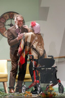Fotoprobe zum Theaterstück Oma Trick im Schlosspark Theater in Berlin