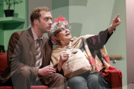Fotoprobe zum Theaterstück Oma Trick im Schlosspark Theater in Berlin