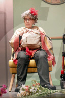 Fotoprobe zum Theaterstück Oma Trick im Schlosspark Theater in Berlin