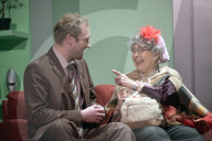 Fotoprobe zum Theaterstück Oma Trick im Schlosspark Theater in Berlin