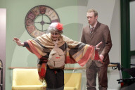 Fotoprobe zum Theaterstück Oma Trick im Schlosspark Theater in Berlin