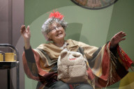 Fotoprobe zum Theaterstück Oma Trick im Schlosspark Theater in Berlin