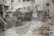 Israeli army raid in the West Bank