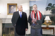 President Trump Welcomes Released Russian Prisoner Mark Fogel at White House