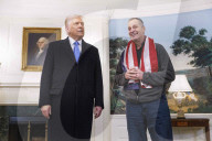 President Trump Welcomes Released Russian Prisoner Mark Fogel at White House