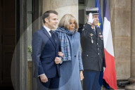 JD Vance Visits the ElysÃ'e Palace in Paris - 11 Feb 2025