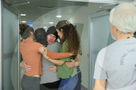 Hostages released from gaza arrive Israel