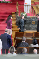La reine Letizia d'Espagne assiste à la 5ème édition des prix de la Fondation de l'Académie royale des sciences d'Espagne récompensant les jeunes talents scientifiques féminins.
