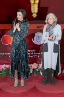 La reine Letizia d'Espagne assiste à la 5ème édition des prix de la Fondation de l'Académie royale des sciences d'Espagne récompensant les jeunes talents scientifiques féminins.